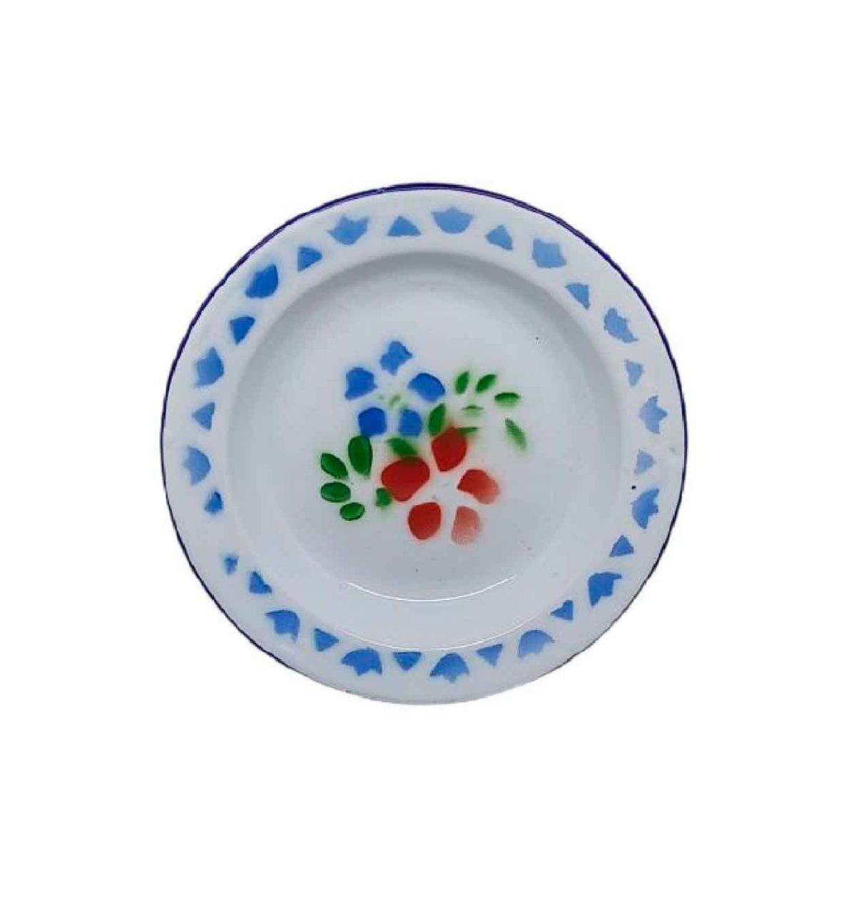 PLATO PLANO ACHINADO CON DISEÑO 12DOZ/B ENLOZADO - Imagen 1