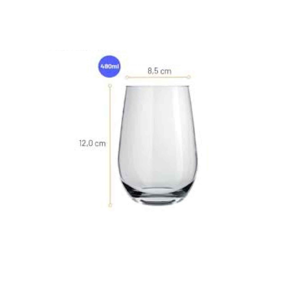 VASO DUBAI 24U/B NADIR - Imagen 1