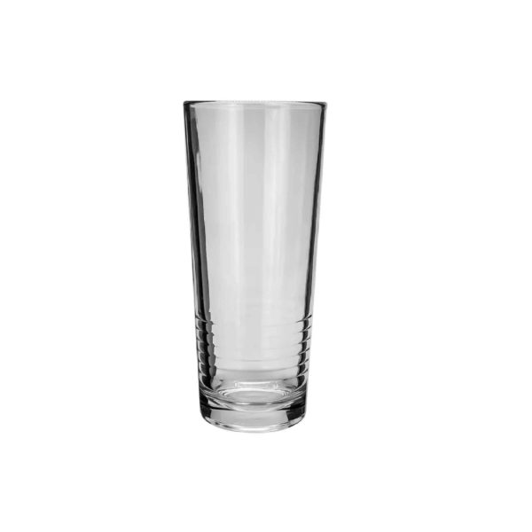 VASO RAYAS 320ML 48U/B CRISA