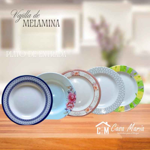 PLATO ENTRADERO 120U/B MELAMINA CAROLINE