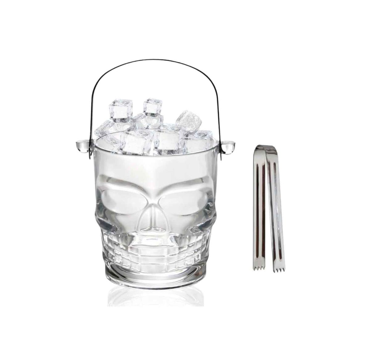 HIELERA CALAVERA 16U/B GARBO GLASSWARE - Imagen 1