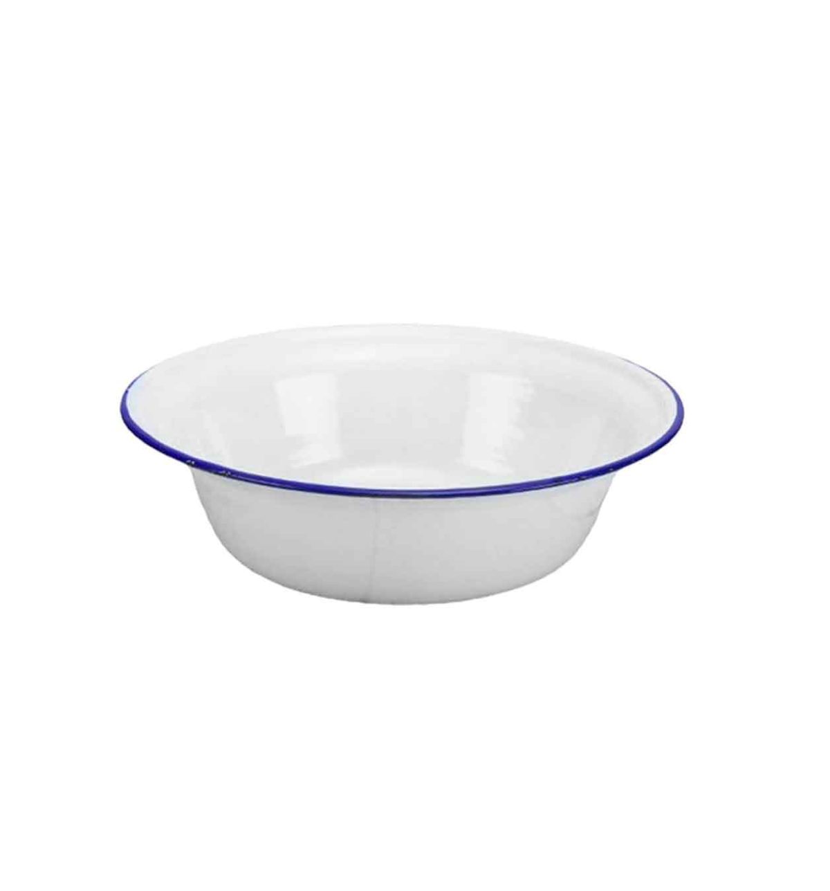 PLATO ONDO #18 sopero BLANCO 15DOZ/CJA ENLOZADO - Imagen 1