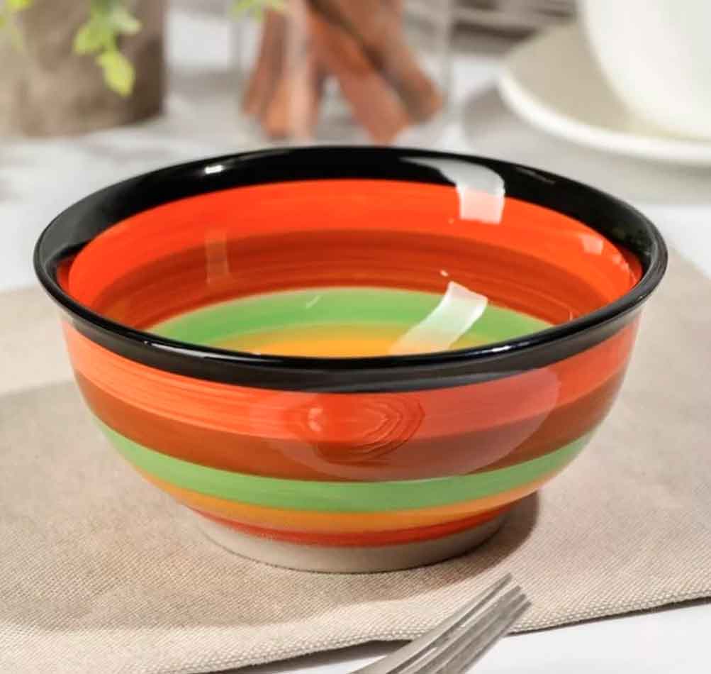 PICANERO BOWL #8,25" PINTADO A MANO 24 PZA PICANERO LINDA - Imagen 1