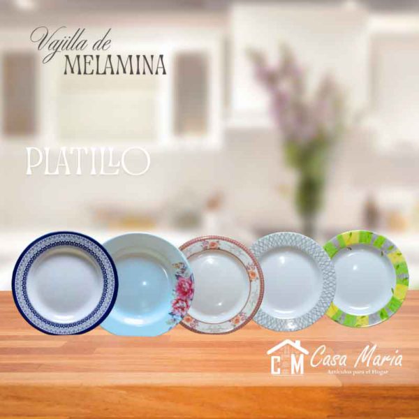 PLATILLO MELAMINA CAROLINE
