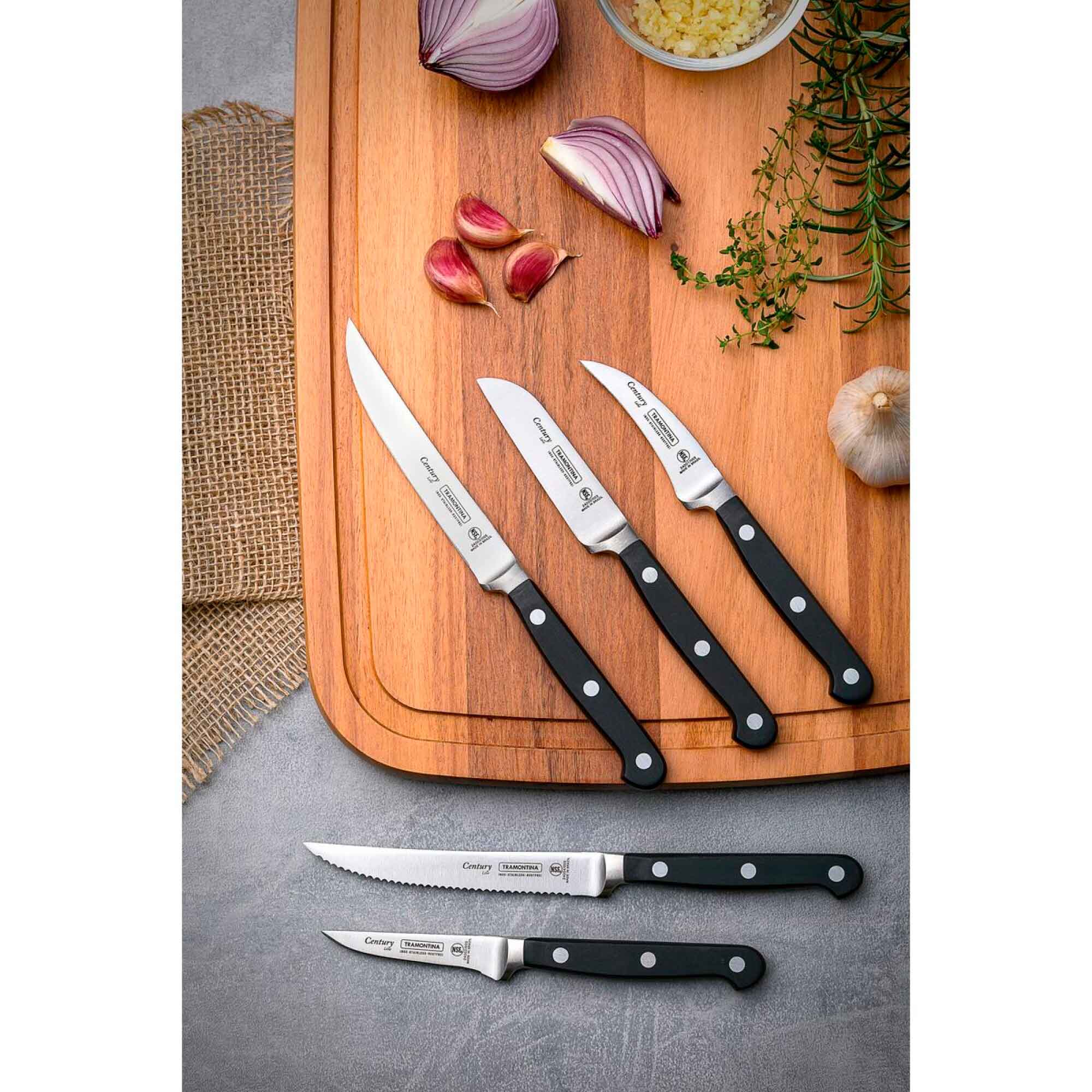 cuchillo-verduras-24000-003-cuchillo-verduras-24000-003 CUCHILLO MONDADOR 3 CENTURY TRAMONTINA - Imagen 2