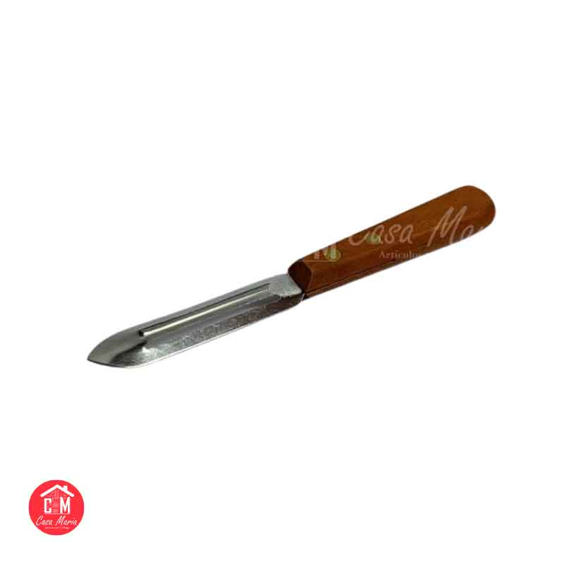 FOTOS WEB - 1 PELADOR DE PAPA FACUSA MANGO MADERA 12U/B - Imagen 1