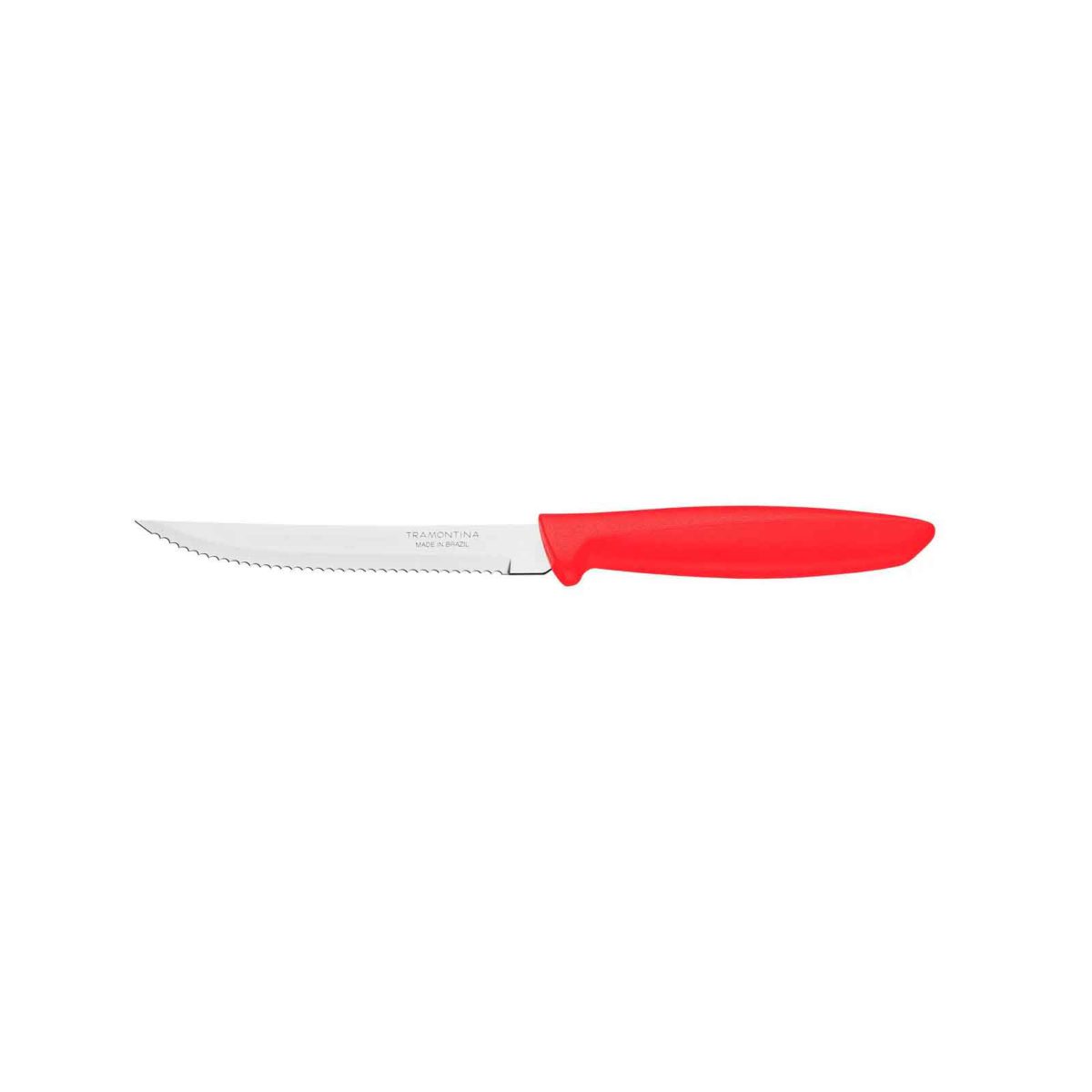 CUCHILLO PARA ASADO/FRUTAS 5 PLENUS ROJO TRAMONTINA - Imagen 1