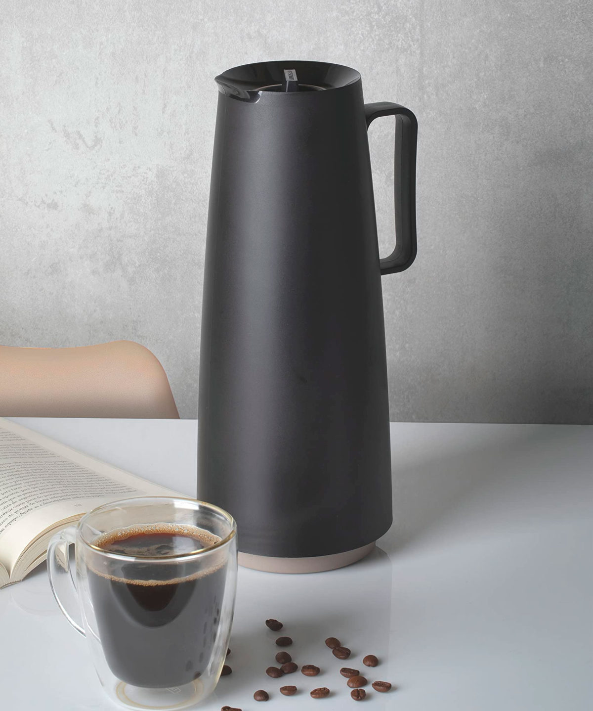 JARRA TERMICA 1L NEGRA EXATA - Imagen 1