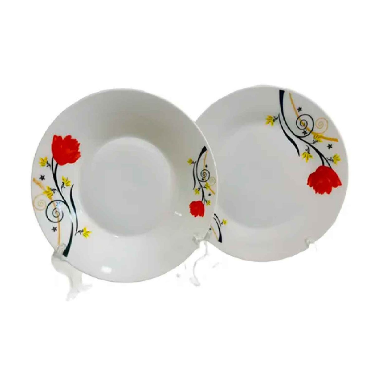 PLATO PLANO 9" KALPANA PORCELANA - Imagen 5