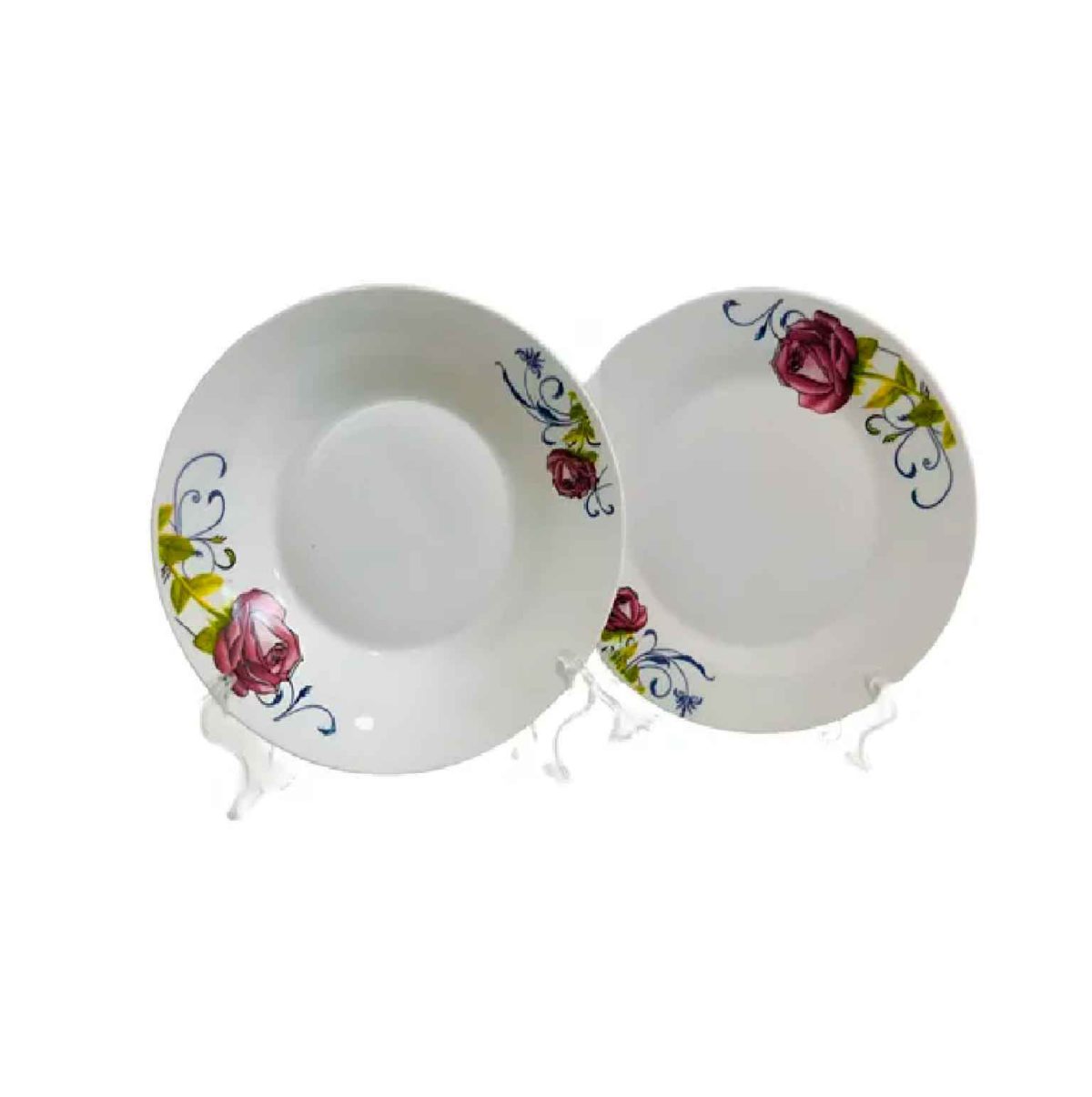 PLATO PLANO 9" KALPANA PORCELANA - Imagen 3