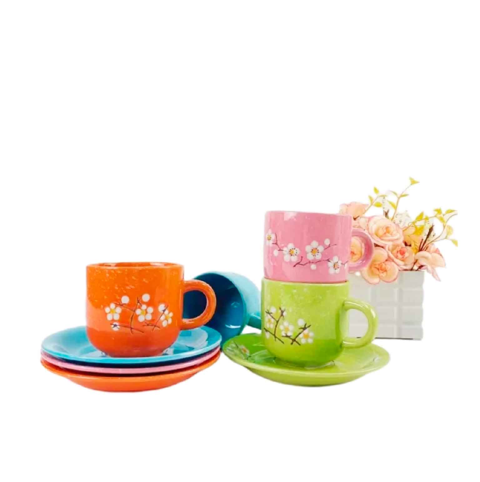 TAZA-PLATILLO-NEVADO-1 TAZA PLATILLO NEVADO 350CC 8SET/CAJA SUNEX - Imagen 1