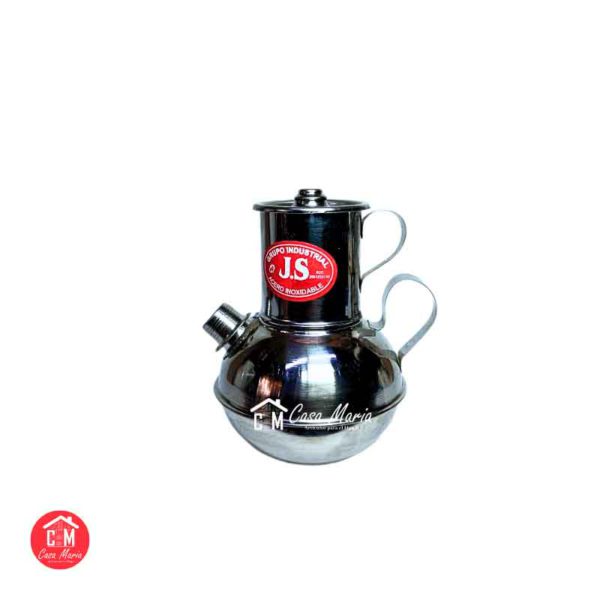 CAFETERA DE ACERO INOX BOLA PEQUEÑA 250ML