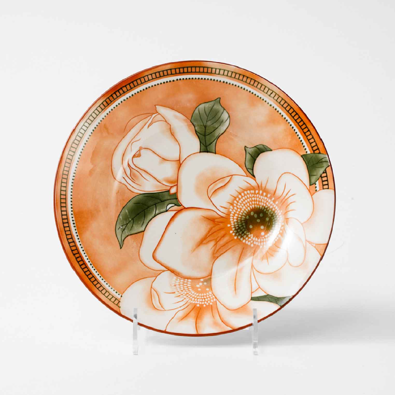 dwtc--787-3 Plato semihondo sajtero diseños bonitos - Imagen 1