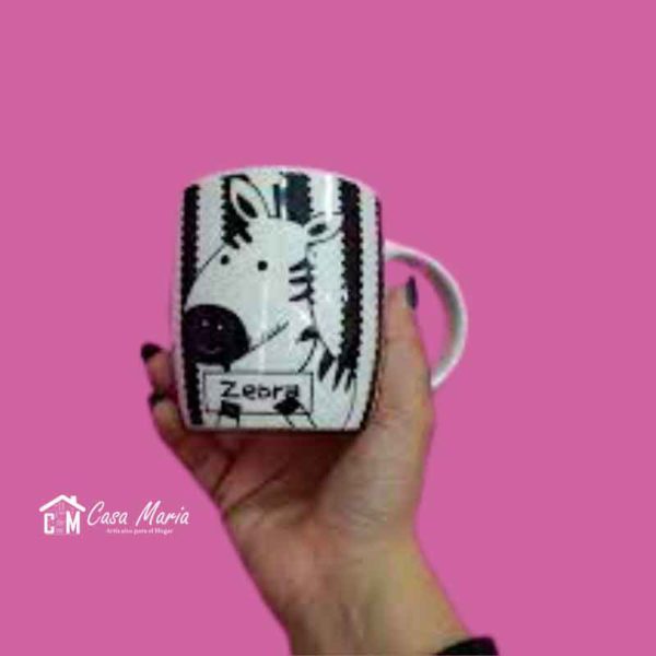 TAZA ZEBRA