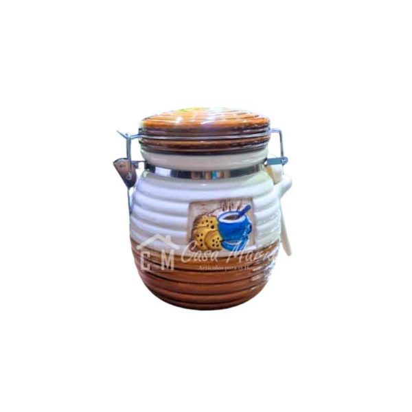 AZUCARERO COLMENA PORCELANA 24U/B