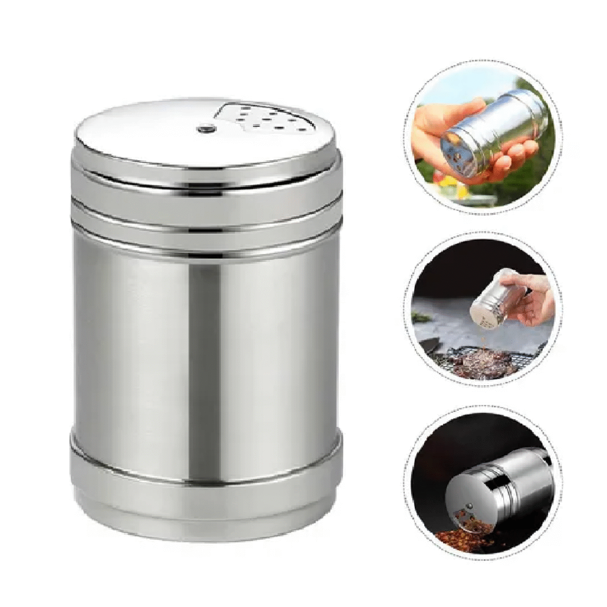 SALERO GRANDE METALICO - Imagen 1