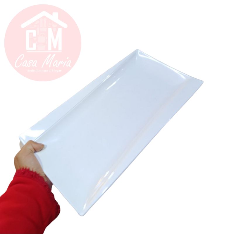 COLORES BANDEJA RECTANGULAR #37 HUESO - Imagen 1